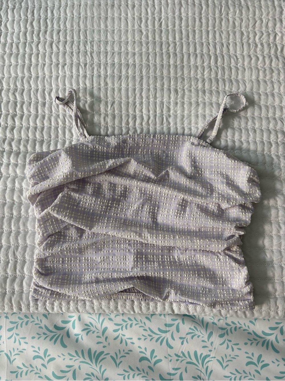 Smocked Ruffle Lululemon Cami